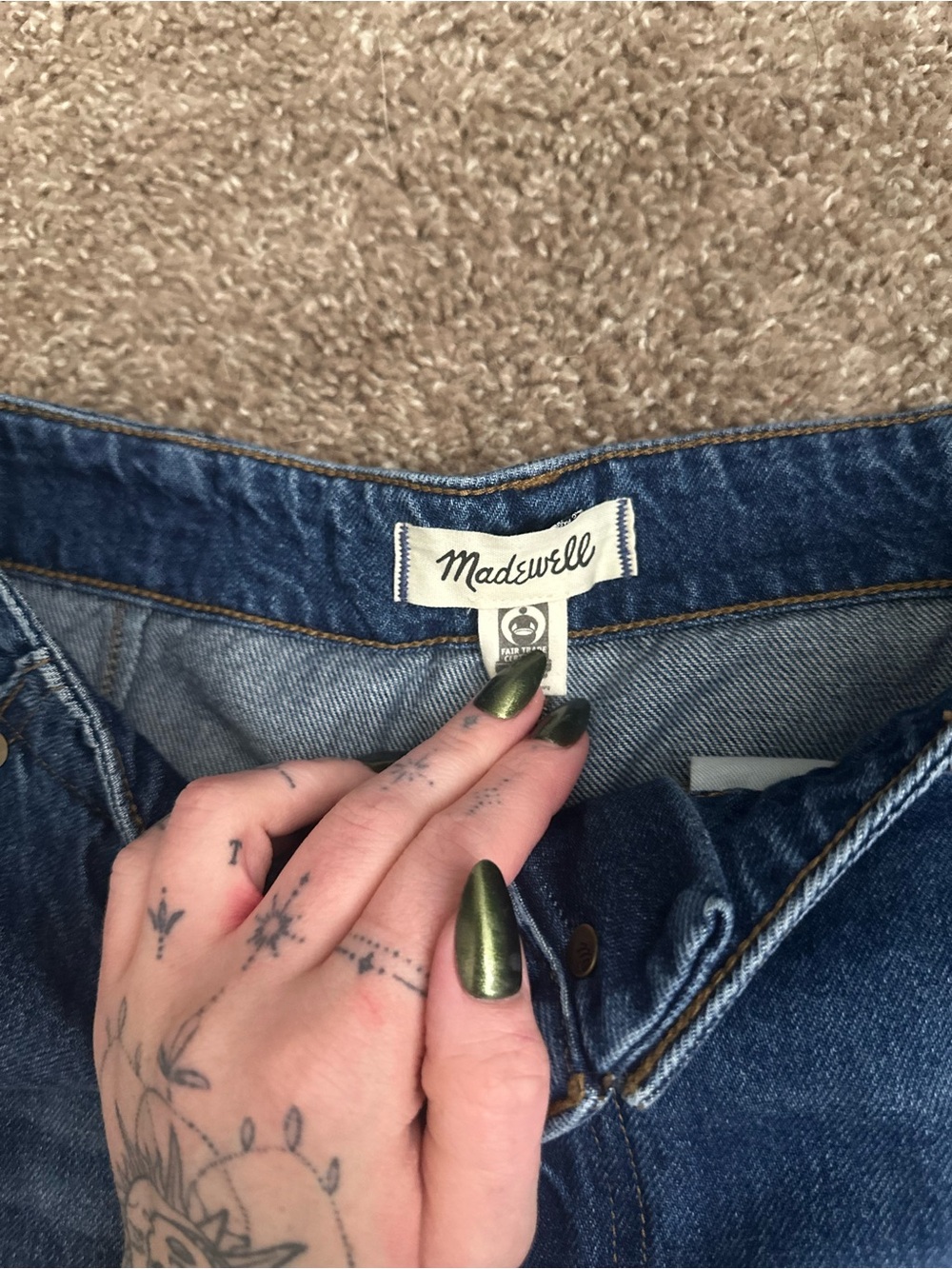 Madewell Wide Sweep Trouser - Picture 6 of 8